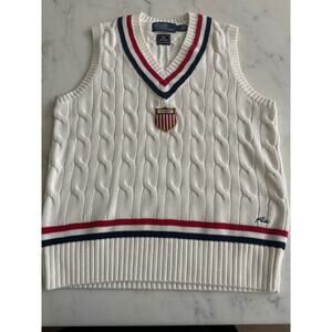 RALPH LAUREN TEAM USA CRICKET JUMPER FOR MEN - M size